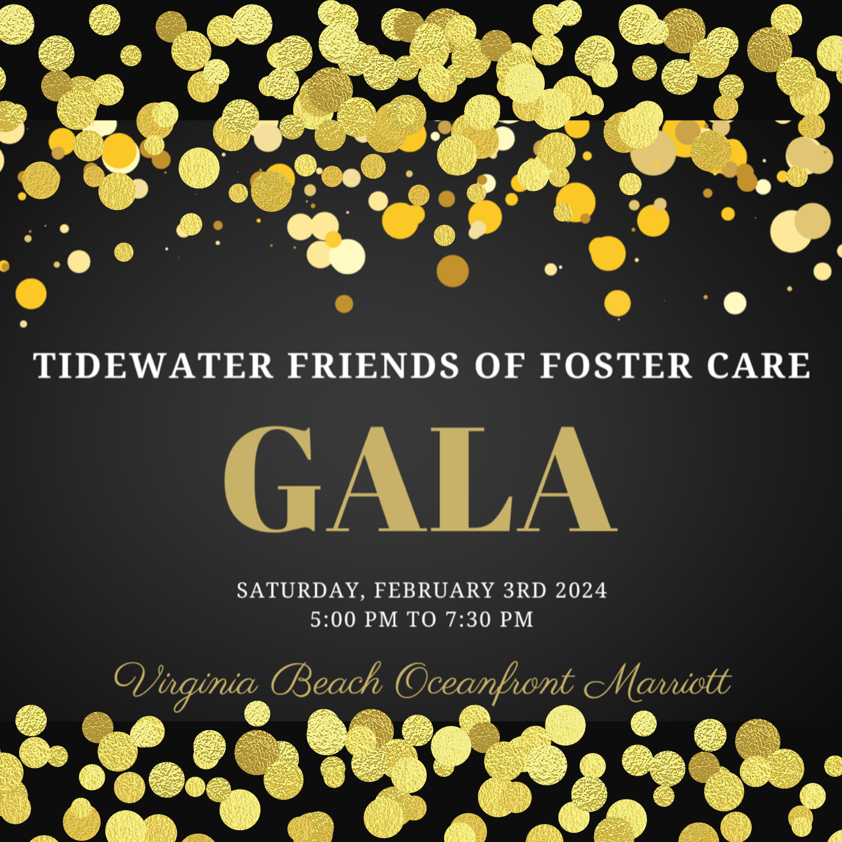 2024 TFFC Foster Care Aware Gala - Tidewater Friends of Foster Care